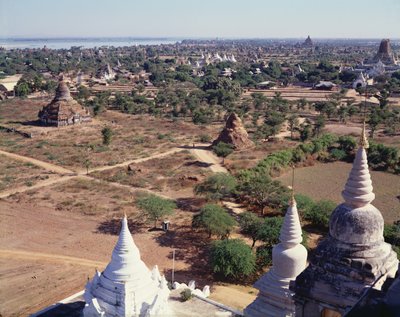 Vista de templos en Bagan, Birmania de Unbekannt Unbekannt